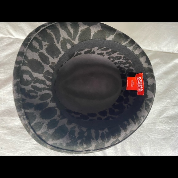 Kirna Zabete Wool Leopard Print Hat - Picture 2 of 4